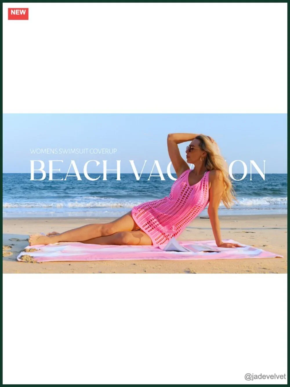 Crochet Beach Tank Dress Hollow Out Slit Bikini Cover Up Sleeveless